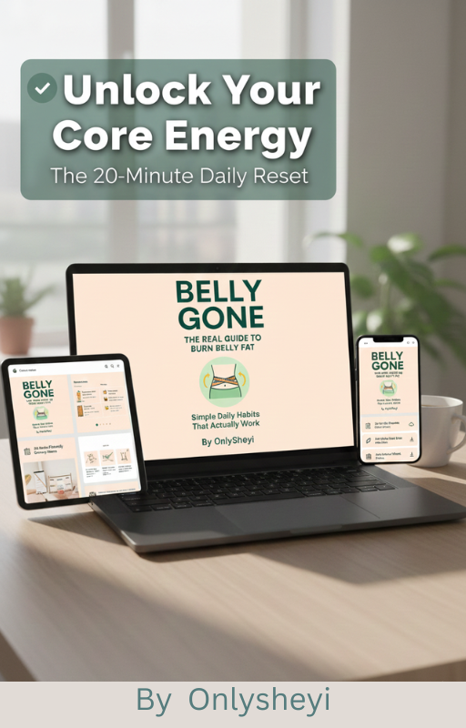 Belly Fat Gone: The 20 Minute Daily Routine to Shred Core Fat and Boost Energy